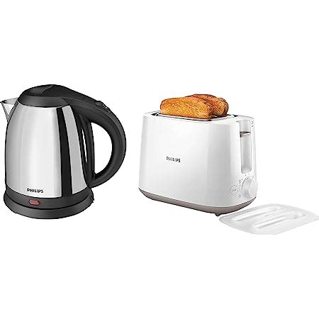 Buy Philips Daily Collection HD2582/00 830-Watt 2-Slice Pop-up Toaster ...