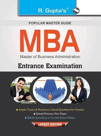 MBA Entrance Examinations Guide eBook : RPH Editorial Board: Amazon.in ...