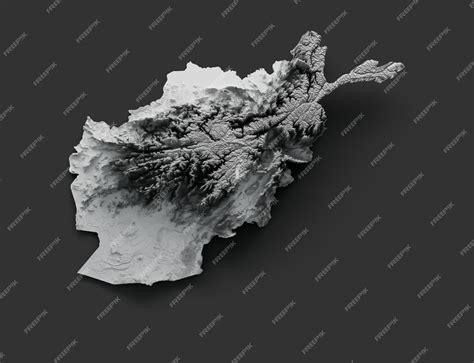 Heightmap Afghanistan