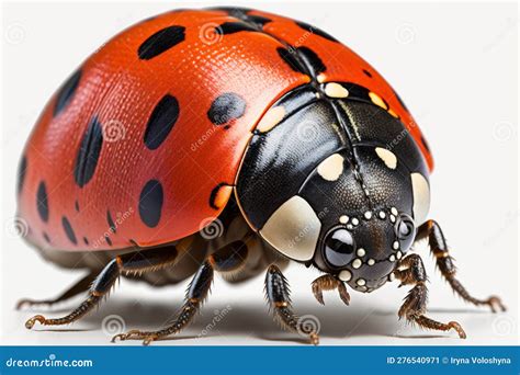 Igh-resolution Ladybug Close-up Image Stock Illustration - Illustration ...