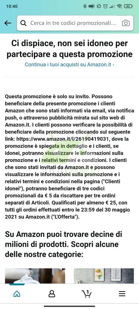 Amazon regala 15 euro di sconto con questi codici promozionali