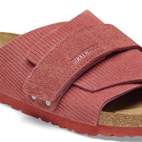 Buy Red Red/Corduroy Sienna Red Kyoto Suede Embossed Online in India ...