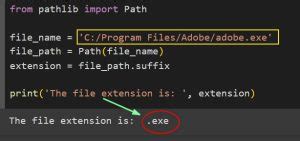 Image result for Extension to Save Python File