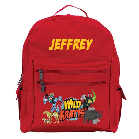 Wild Kratts Creature Adventure Red Youth Backpack from PBS Kids Shop ...
