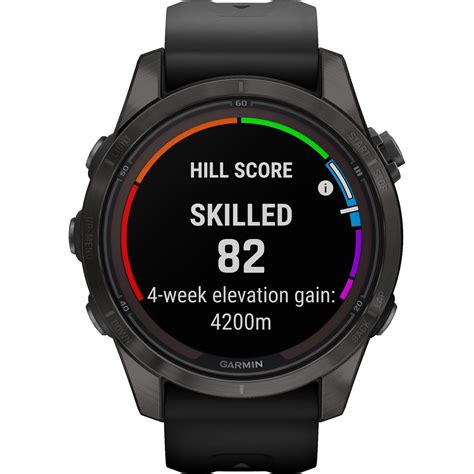 Garmin Fenix 7S Pro Sapphire Solar HRM With GPS Multisport Watch - Gre