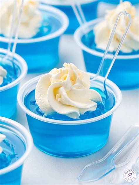 Jack Frost Jello Shots - Belly Full