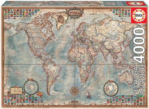 Large World Map Puzzle 的图像结果