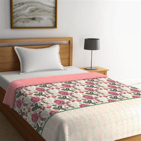 Buy Cadence Printed Single-Bed Quilted Comforter - 152 x 224 Cms from ...