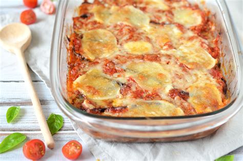 Aubergine Lasagne Recept   Parmigiana di Melanzane  
