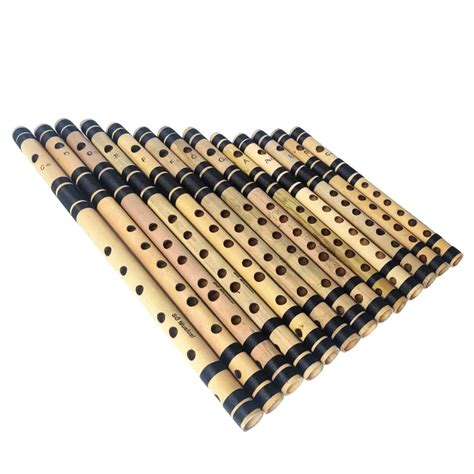 SG MUSICAL 13 pc. G#,D,D#,E,F,F#,G,G#,A,A#,B,C,C# Scale Bamboo Flute ...