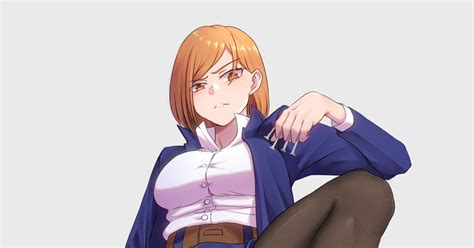 Jujutsu Kaisen, Nobara Kugisaki, The soles of feet in socks / 釘崎野薔薇 - pixiv