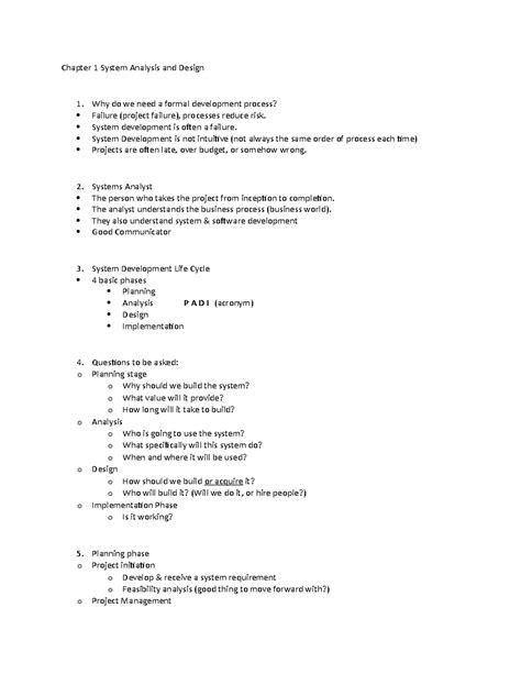 Image result for System Analysis and Design Chapter Two