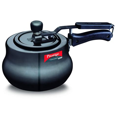 Prestige 2 Litres Svachh Induction Base Inner Lid Hard Anodised Handi ...