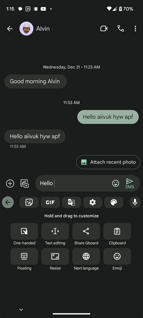 Image result for Android Phone Keyboard