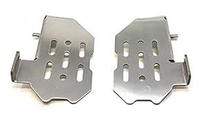 TRP TRADERS® STAINLESS STEEL Pillion Left, Right Foot Rest Mount, REAR ...