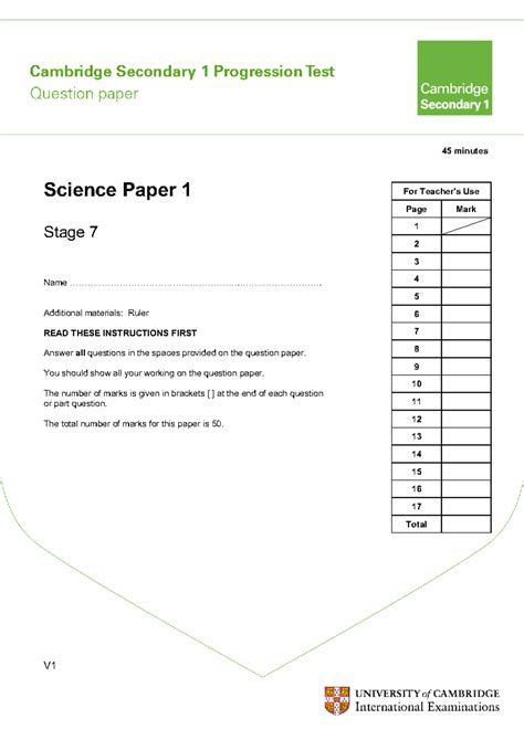 Secondary-Progression-Test-Stage-7-Science-Paper-1 - © UCLES 2011 P110 ...