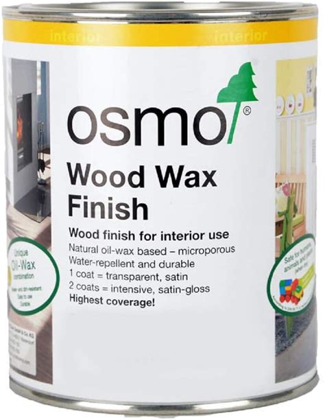 OSMO Wood Wax Finish Transparent - Oak - .75L India | Ubuy