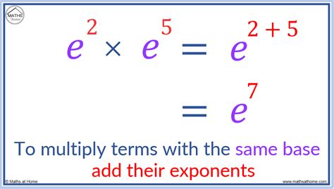 Image result for How to Add Variables with Exponents