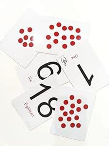 Buy Little Twinkles - Dot Cards Number Flash Cards for Kids| Number ...