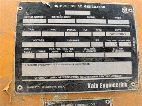 Image result for Kato Generator Terminal Box