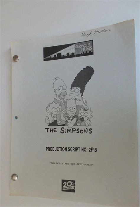 Image result for The Simpsons Episode Script