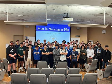 Pitt Nursing | Pitt's Men in Nursing club held their first meeting of ...