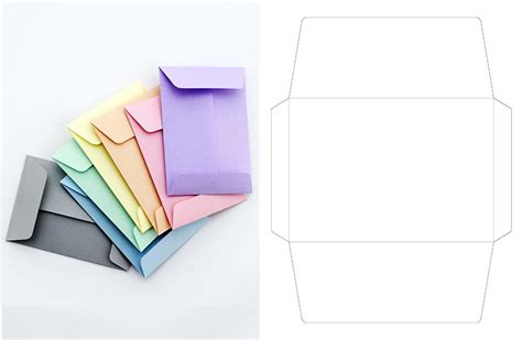 Image result for DIY Small Envelope Template