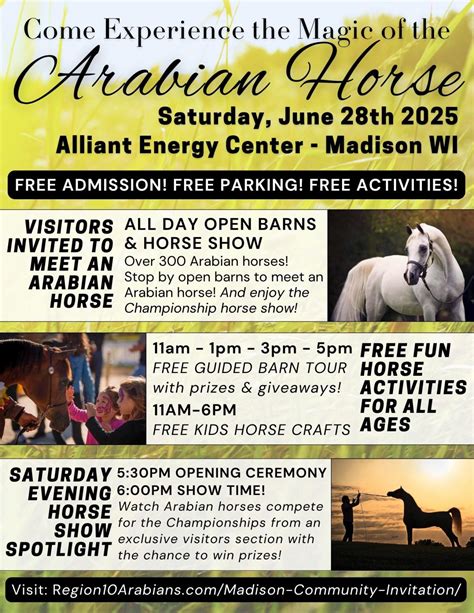 Arabian Horse Championship Show and Community Event | Madison, WI