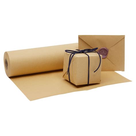 Juvale Kraft Paper Roll 12 x 1200 In Plain Brown Shipping and Gift ...