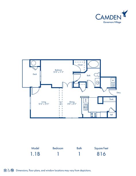 1AV - 314, 1.1B at Camden Governors Village | camdenliving.com