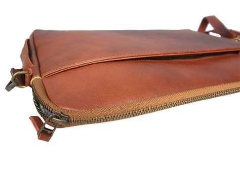 Leather Laptop Bag With Straps | Ceeprinto