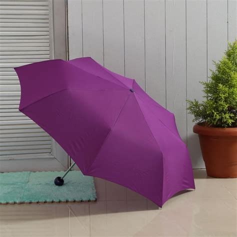 Buy Monolith Solid Three Fold Umbrella from Home Centre at just INR 399.0