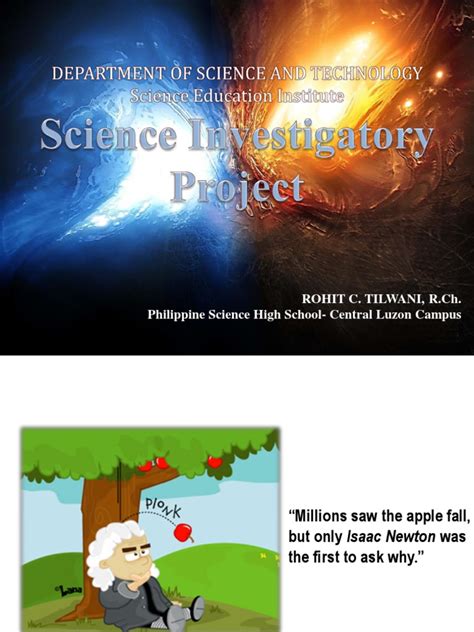 Image result for Example of Research in Science Project
