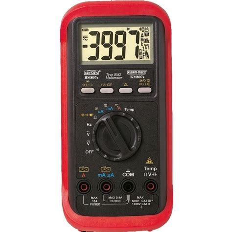 Kusam Meco KM-807s TRMS Digital Multimeter – 4000 Count, Auto Range ...