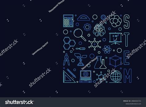 Science Technology Engineering Mathematics Vector Design 的图像结果