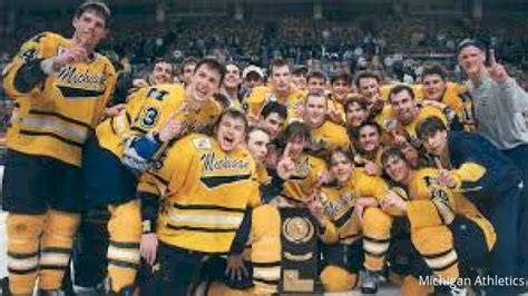 WMU Hockey Enters The Chat: Every Michigan Program To Win A National ...