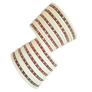 Buy Dhalu Chuda Bhur Bangles Rajputi Chuda for Women (2.4) at Amazon.in