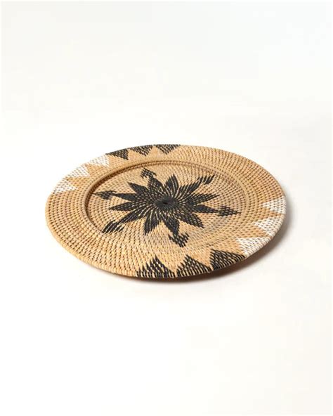 Decorative Rattan Wall Tray for Hallway and Office Walls – Habere India