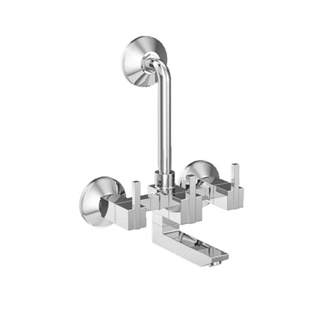 AFEY EDGE WALL MIXER 3 IN 1 WITH SHOWER PROVISION WITH OVERHEAD SHOWER ...
