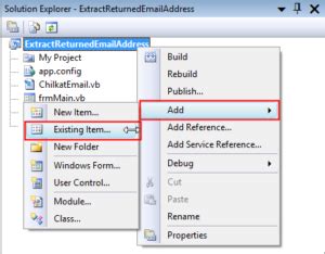 Image result for How to Create VB Files for a Existing Project