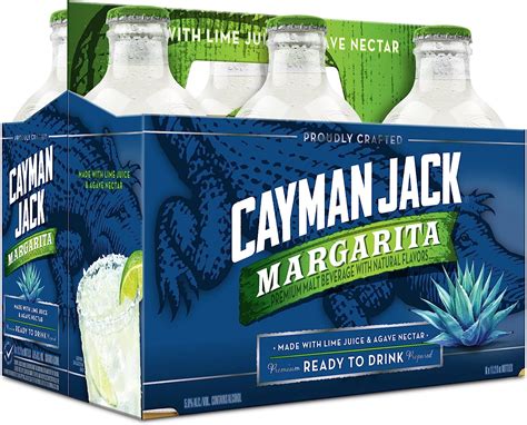 Amazon.com: Cayman Jack Margarita Malt Beverage 6 Pack, 11.2 Fz ...
