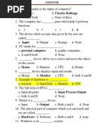 Image result for Class 1 Computer Question