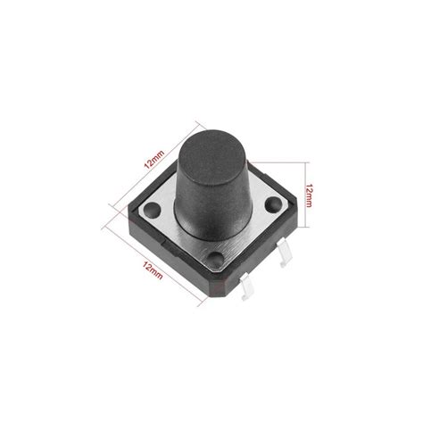 Probots 12x12x12mm Tactile Push Button Switch Buy Online Buy Online India