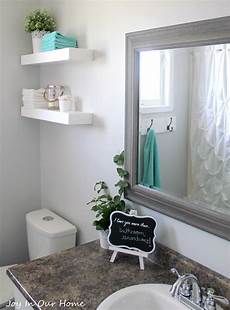 Bathroom Decor Ideas Pictures by Our Bathroom Makeover Product Source In Our Home Bathroom Decor Ideas Pictures