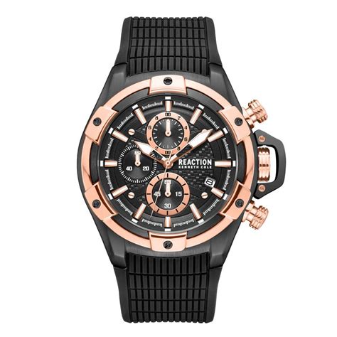 Buy Reaction Kenneth Cole Men Black Dial Watch (KRWGO0070201) (M) Online