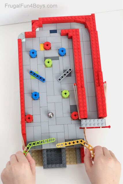 Image result for How Do You Make a Simple LEGO Pinball Machine