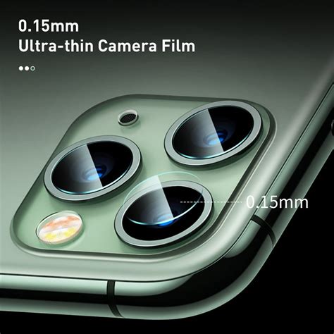 Baseus Gem Camera Lens Protective Film for iPhone 11 Pack Of 2 Pcs ...