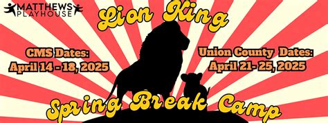 Spring Break Camps | Matthews Playhouse
