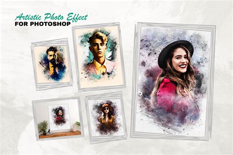 Photoshop Action - Artistic Photo Effect Photoshop Action