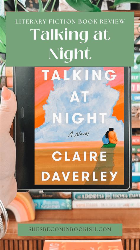Talking at Night: Book Review - She's Becoming Bookish